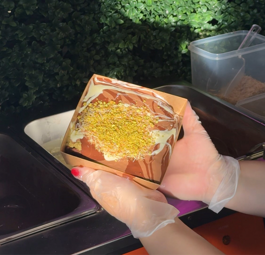 Dubai chocolate brownie